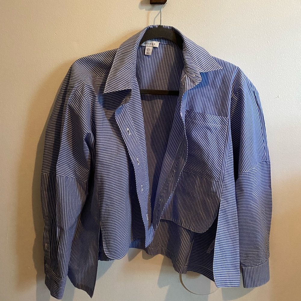 Top shop blouse button up